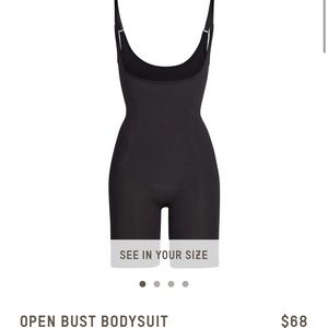 COPY - *BRAND NEW NEVER WORN* SKIMS Open Bust Bod…